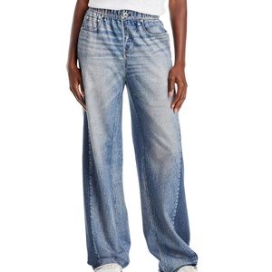rag & bone Miramar Stretch Waist High Rise Wide Leg Jeans
